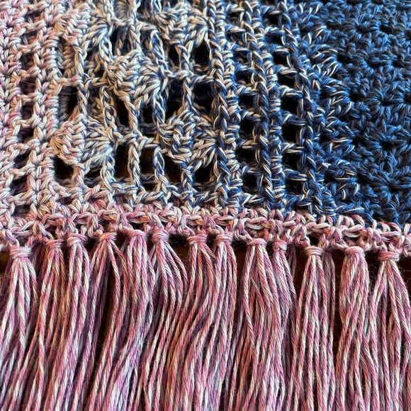 Hand Crocheted Scarf - Picture 5 of 6